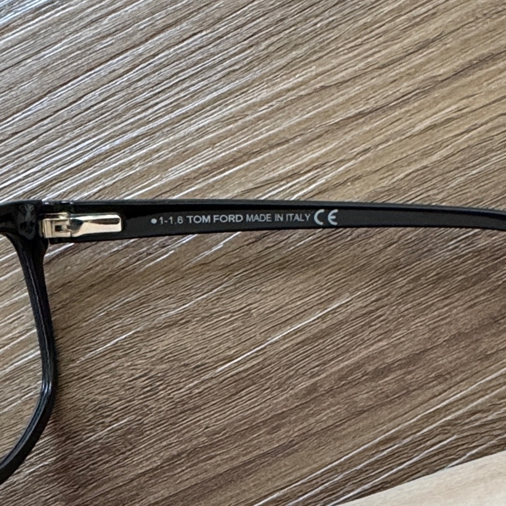 NWT Tom Ford Black Frame Optical Eyeglasses - Picture 5 of 8